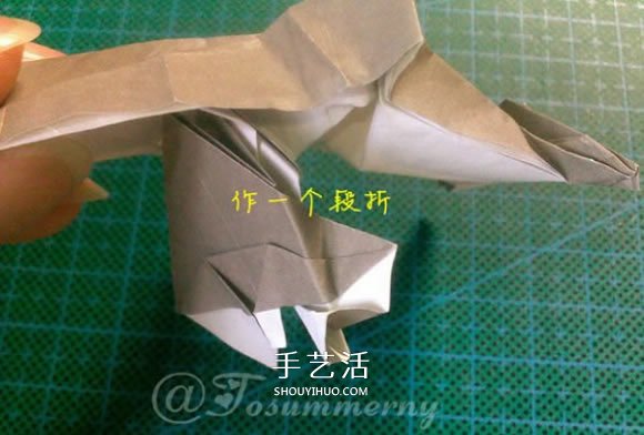 兔八哥的折紙方法圖解 大牙兔的折法步驟圖 -  rpnrmr.com