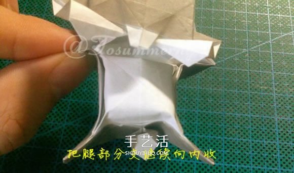 兔八哥的折紙方法圖解 大牙兔的折法步驟圖 -  rpnrmr.com
