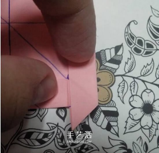 愛心相框怎么折圖解 帶心形四方相框的折法 -  rpnrmr.com