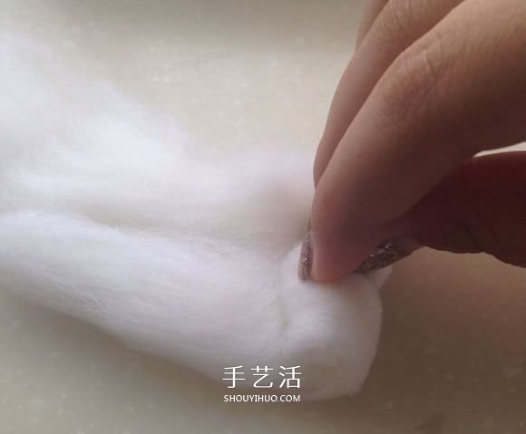 羊毛氈小兔子制作圖解 簡單手工羊毛氈兔子DIY -  rpnrmr.com