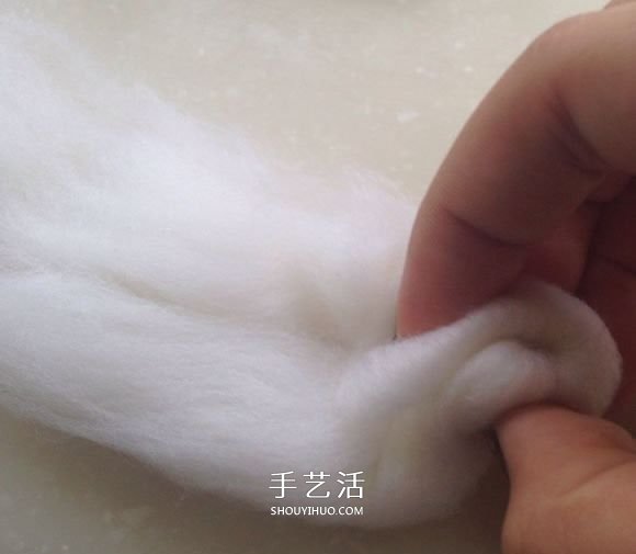 羊毛氈小兔子制作圖解 簡單手工羊毛氈兔子DIY -  rpnrmr.com