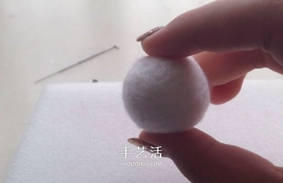 羊毛氈小兔子制作圖解 簡單手工羊毛氈兔子DIY -  rpnrmr.com