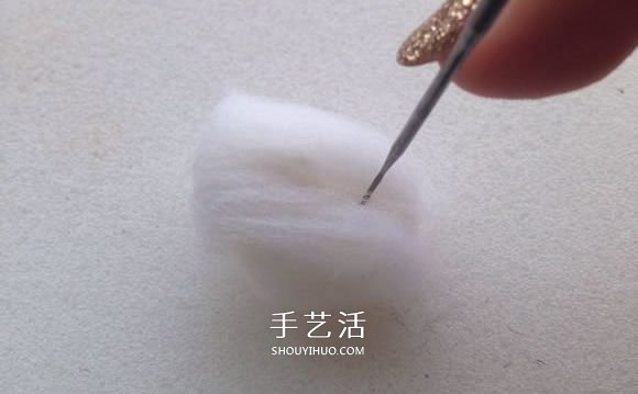 羊毛氈小兔子制作圖解 簡單手工羊毛氈兔子DIY -  rpnrmr.com