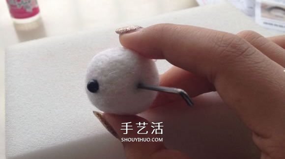 羊毛氈小兔子制作圖解 簡單手工羊毛氈兔子DIY -  rpnrmr.com