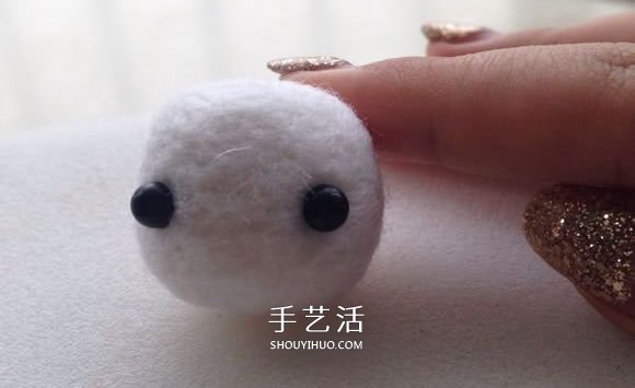 羊毛氈小兔子制作圖解 簡單手工羊毛氈兔子DIY -  rpnrmr.com