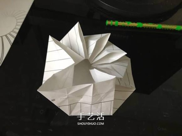 君子蘭的折法圖解步驟 折紙君子蘭的方法教程 -  rpnrmr.com