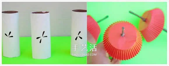 幼兒手工制作蘋果核 卷紙筒做蘋果核的方法 -  rpnrmr.com