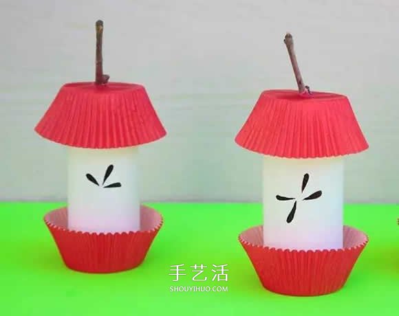 幼兒手工制作蘋果核 卷紙筒做蘋果核的方法 -  rpnrmr.com