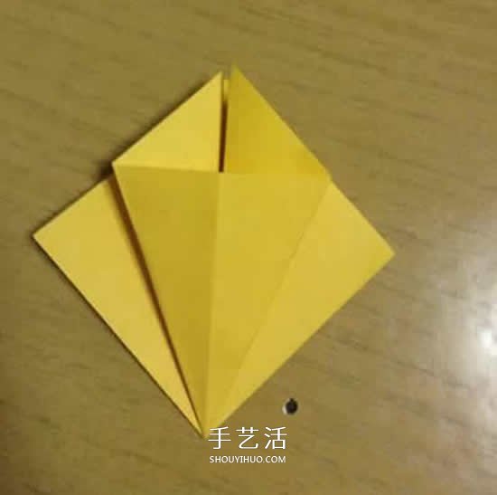 向日葵折紙步驟圖解 詳細(xì)折紙向日葵的方法 -  rpnrmr.com