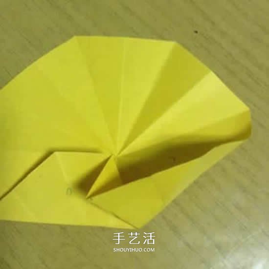 向日葵折紙步驟圖解 詳細(xì)折紙向日葵的方法 -  rpnrmr.com