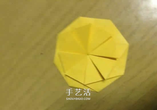 向日葵折紙步驟圖解 詳細(xì)折紙向日葵的方法 -  rpnrmr.com