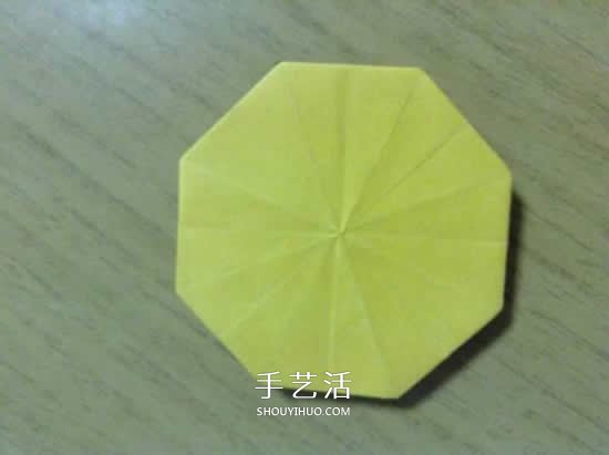 向日葵折紙步驟圖解 詳細(xì)折紙向日葵的方法 -  rpnrmr.com