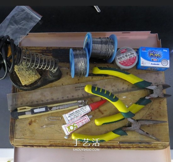 大頭針制作埃菲爾鐵塔 金屬版埃菲爾鐵塔模型DIY -  rpnrmr.com