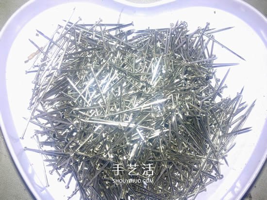 大頭針制作埃菲爾鐵塔 金屬版埃菲爾鐵塔模型DIY -  rpnrmr.com