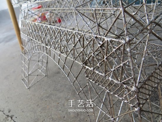 大頭針制作埃菲爾鐵塔 金屬版埃菲爾鐵塔模型DIY -  rpnrmr.com