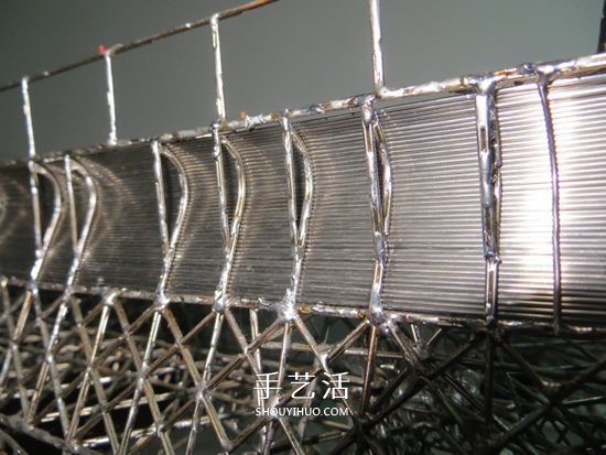 大頭針制作埃菲爾鐵塔 金屬版埃菲爾鐵塔模型DIY -  rpnrmr.com
