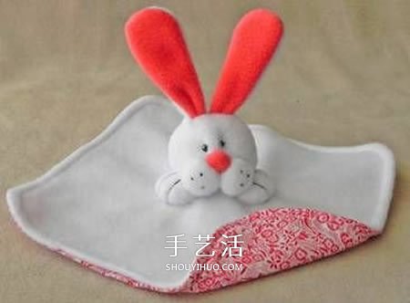 不織布兔子玩偶的做法 手工布藝兔子布偶DIY -  rpnrmr.com