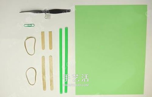 螺旋槳飛機模型DIY 橡皮筋動力飛機制作方法 -  rpnrmr.com
