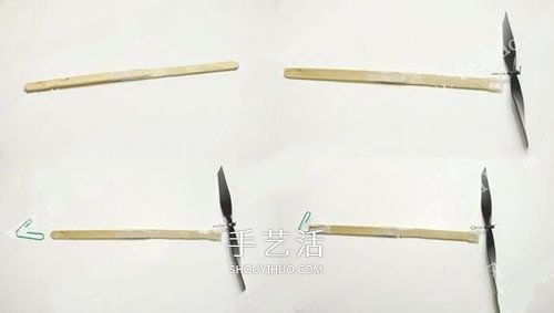 螺旋槳飛機模型DIY 橡皮筋動力飛機制作方法 -  rpnrmr.com
