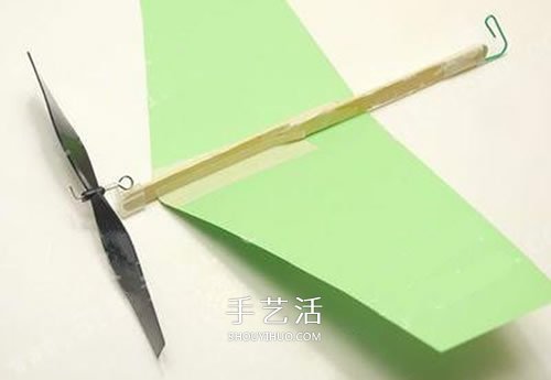 螺旋槳飛機模型DIY 橡皮筋動力飛機制作方法 -  rpnrmr.com