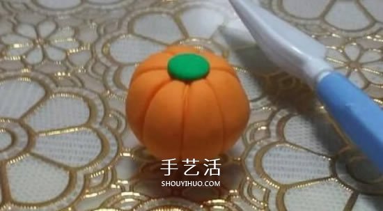 超輕粘土制作南瓜燈 萬圣節(jié)粘土南瓜燈DIY -  rpnrmr.com