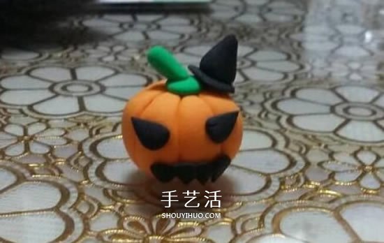 超輕粘土制作南瓜燈 萬圣節(jié)粘土南瓜燈DIY -  rpnrmr.com