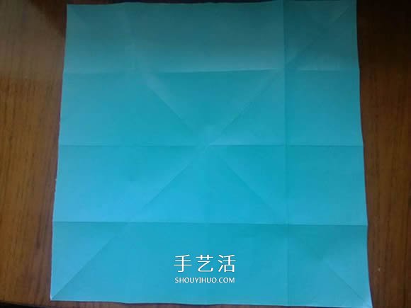 八瓣菊花的折法圖解 重陽節(jié)立體菊花折紙教程 -  rpnrmr.com
