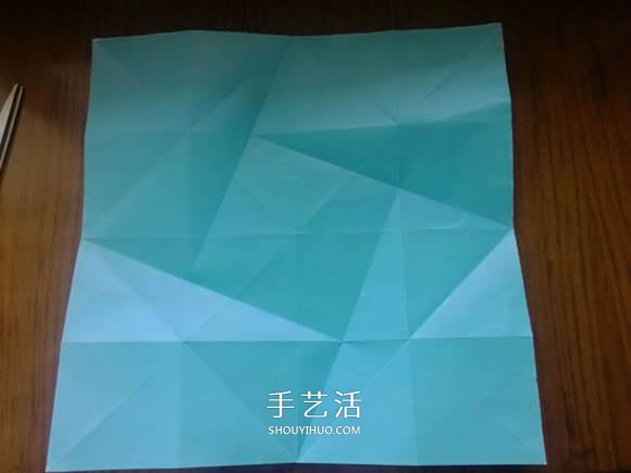 八瓣菊花的折法圖解 重陽節(jié)立體菊花折紙教程 -  rpnrmr.com
