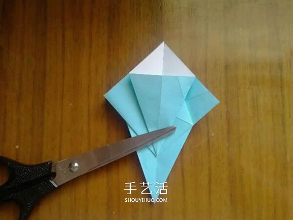 八瓣菊花的折法圖解 重陽節(jié)立體菊花折紙教程 -  rpnrmr.com