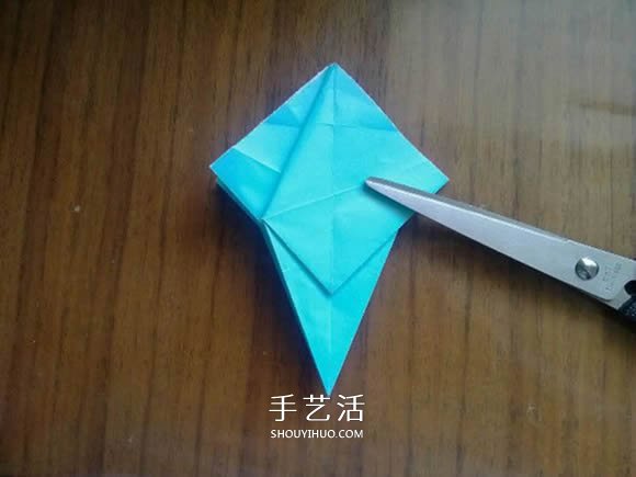 八瓣菊花的折法圖解 重陽節(jié)立體菊花折紙教程 -  rpnrmr.com