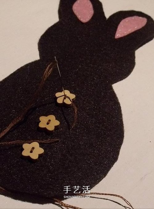中秋節(jié)兔子布偶DIY 簡單布藝兔子玩偶的做法 -  rpnrmr.com