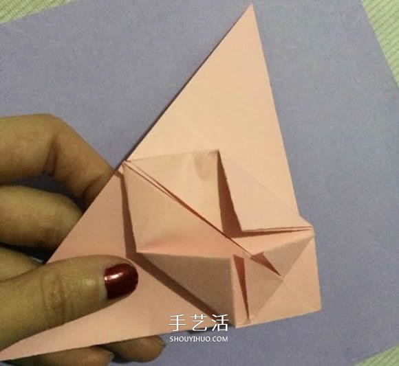 立體兔子的簡單折法 兒童手工折紙兔子圖解 -  rpnrmr.com