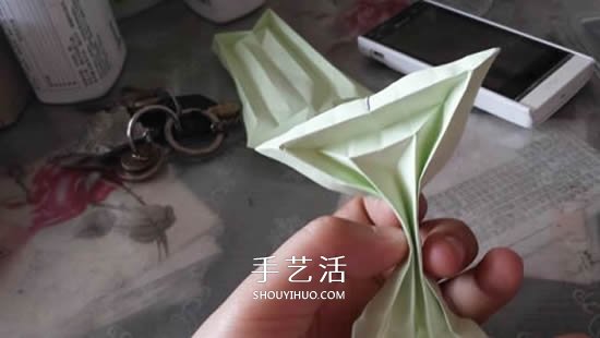 立體樹(shù)苗的折法圖解 折紙樹(shù)苗的方法步驟圖 -  rpnrmr.com