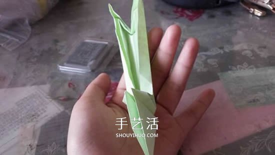 立體樹(shù)苗的折法圖解 折紙樹(shù)苗的方法步驟圖 -  rpnrmr.com
