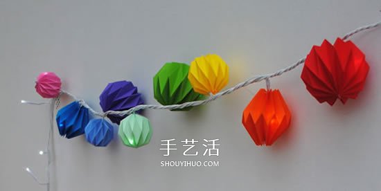 卡紙燈籠制作方法圖解 燈籠用卡紙怎么做教程 -  rpnrmr.com