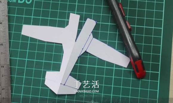 滑翔機模型的制作方法 卡紙做滑翔機模型圖解 -  rpnrmr.com