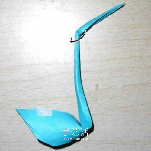 簡(jiǎn)單天鵝的折紙方法 手工折紙漂亮天鵝圖解 -  rpnrmr.com
