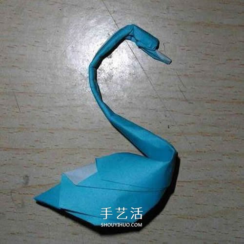 簡(jiǎn)單天鵝的折紙方法 手工折紙漂亮天鵝圖解 -  rpnrmr.com