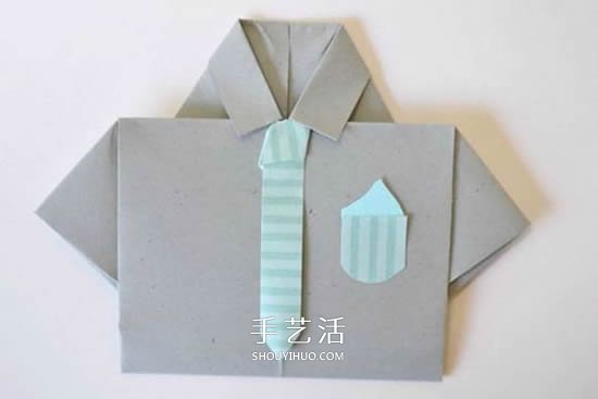 紙襯衫的折法簡(jiǎn)單圖解 可愛(ài)小襯衫怎么折步驟 -  rpnrmr.com