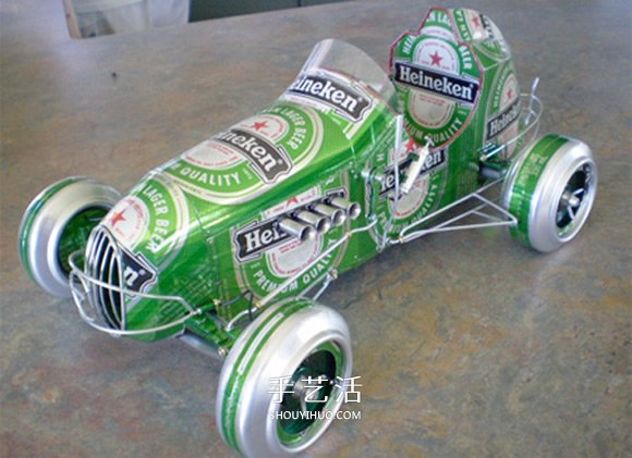 易拉罐汽車模型制作圖片 易拉罐做車輛模型作品 -  rpnrmr.com