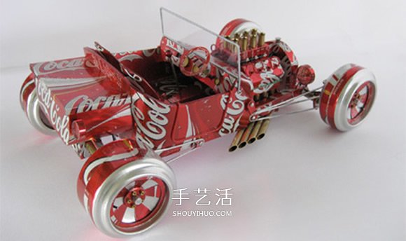 易拉罐汽車模型制作圖片 易拉罐做車輛模型作品 -  rpnrmr.com