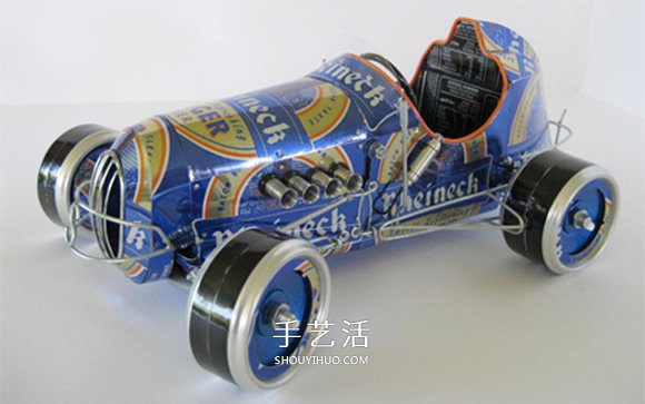 易拉罐汽車模型制作圖片 易拉罐做車輛模型作品 -  rpnrmr.com