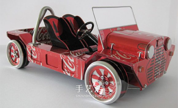 易拉罐汽車模型制作圖片 易拉罐做車輛模型作品 -  rpnrmr.com