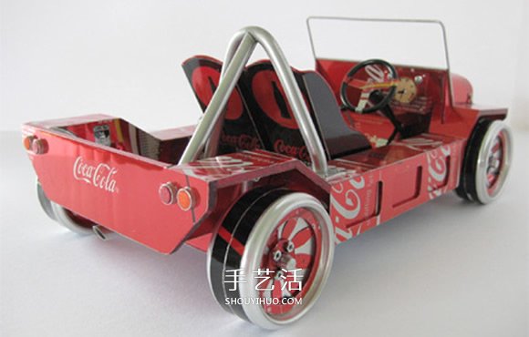 易拉罐汽車模型制作圖片 易拉罐做車輛模型作品 -  rpnrmr.com