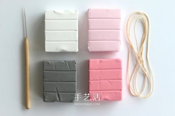 超輕粘土串珠項(xiàng)鏈DIY 自制粘土項(xiàng)鏈的做法 -  rpnrmr.com