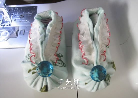 寶寶蒲包鞋的做法圖解 嬰兒豆渣餅鞋制作方法 -  rpnrmr.com