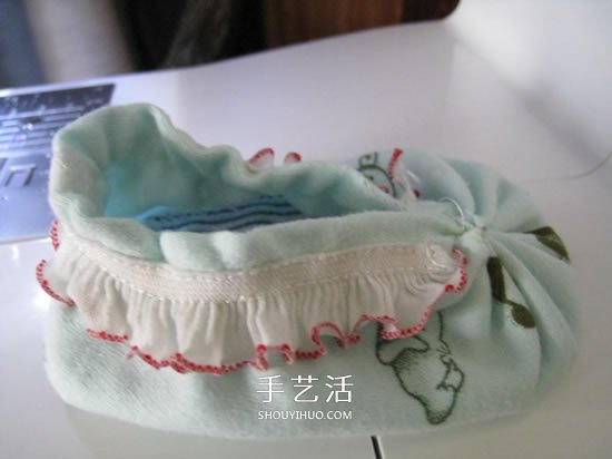 寶寶蒲包鞋的做法圖解 嬰兒豆渣餅鞋制作方法 -  rpnrmr.com