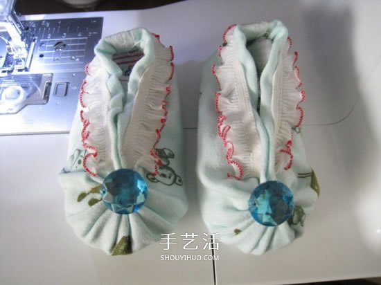 寶寶蒲包鞋的做法圖解 嬰兒豆渣餅鞋制作方法 -  rpnrmr.com
