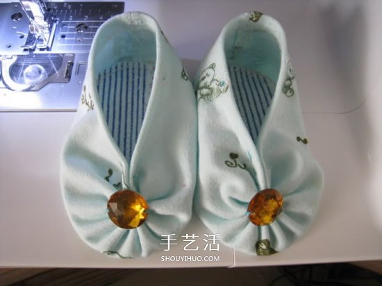 寶寶蒲包鞋的做法圖解 嬰兒豆渣餅鞋制作方法 -  rpnrmr.com