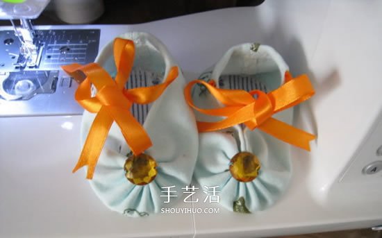 寶寶蒲包鞋的做法圖解 嬰兒豆渣餅鞋制作方法 -  rpnrmr.com